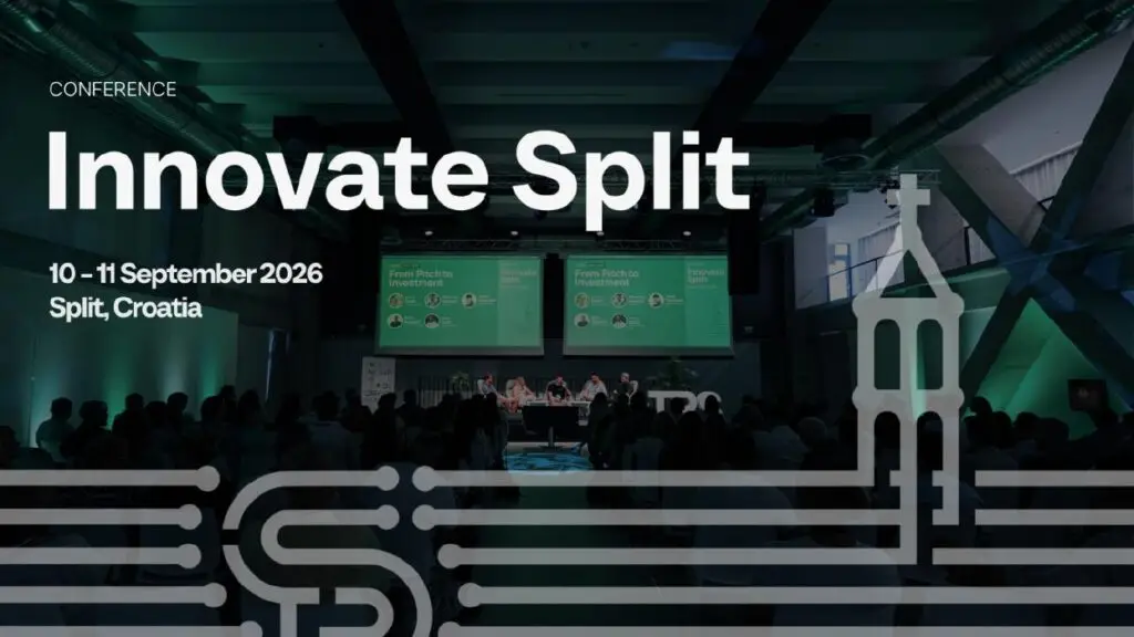 Vizual konferencije Innovate Split 2026 koja se održava 10. i 11. rujna u Splitu