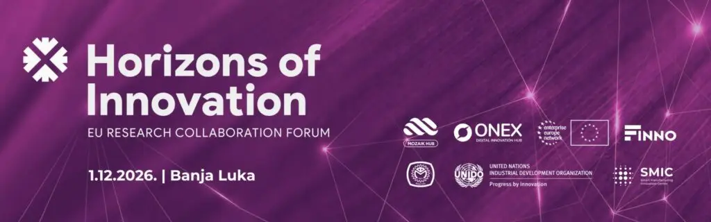 Horizons of Innovation 2026 – EU Research Collaboration Forum, 1. prosinca u Banjoj Luci